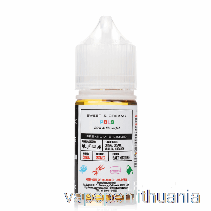 Pbls - Bsx Salts Series - 30ml 50mg Vape Skystis